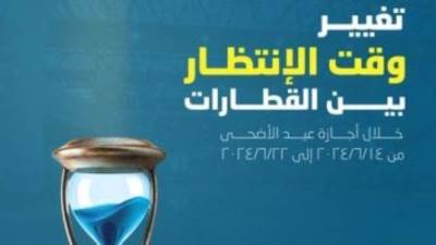 تعرف على مدة انتظار المترو والقطار الخفيف خلال إجازة عيد الأضحى