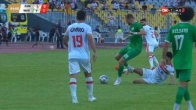 المصرى ينهى الشوط الأول متقدما على الزمالك بهدف فخر الدين