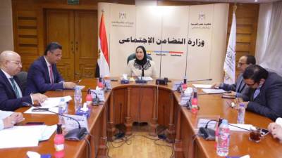 القباج تناقش مقترح تنمية موارد الصندوق والربط بينه وبين برامج الحماية الاجتماعية