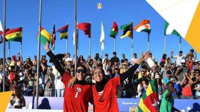 وزير الرياضة يُشيد بأداء منتخب سيدات الكرة الطائرة الشاطئية بعد تأهله إلي أوليمبياد باريس والفوز بلقب البطولة الأفريقية