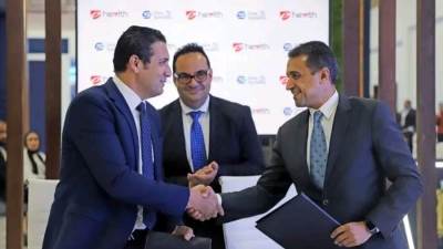 جيزة سيستمز تدخل قطاع الرعاية الصحية  بشراكة استراتيجية مع شركة إي هيلث خلال مؤتمر صحة أفريقياAfrica Health ExCon2024