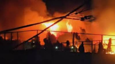 اندلاع حريق كبير قرب قاعدة عسكرية إسرائيلية فى القدس