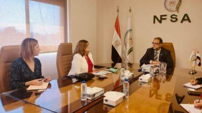 رئيس سلامة الغذاء يستقبل الملحق الزراعي الأسترالي ويبحثان التعاون في مجال سلامة الأغذية