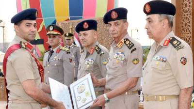 الفريق أول محمد زكى يشهد تخرج دورات جديدة بالأكاديمية العسكرية للدراسات العليا