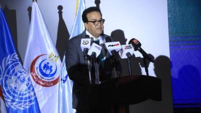 وزير الصحة يوجه الشكر للقائمين على المنظومة النفسية.. ويؤكد حرص الدولة على تنفيذ مشروعات صحية ذات كفاءة 