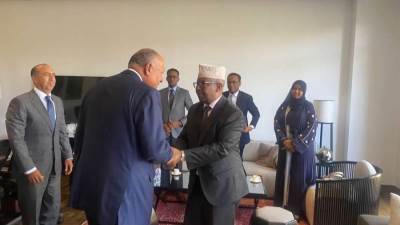 وزير الخارجية يستقبل نظيره الصومالي لبحث التعاون