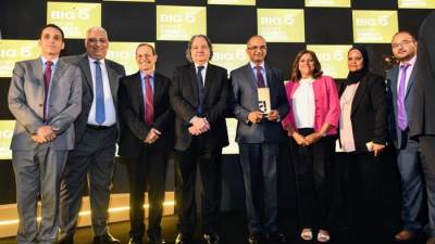 نائب وزير الإسكان يشهد احتفالية توزيع جوائز معرضBig 5 Construct Egypt 2024