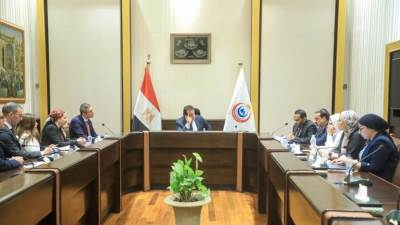 وزير الصحة يستقبل ممثلي شركة فايزر لمناقشة تعزيز سبل التعاون المشترك