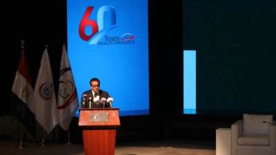 رئيس الرعاية الصحية يشارك في احتفالية الهيئة العامة للتأمين الصحي بمرور 60 عامًا على إنشائها في مصر