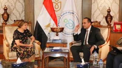 السبكي يبحث مع المدير الإقليمي للبنك الدولي دعم مشروع التأمين الصحي في خمس محافظات