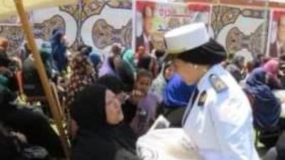 "الداخلية" توجه قافلة طبية وإنسانية لأهالي الإسماعيلية في إطار مبادرة "حياة كريمة"