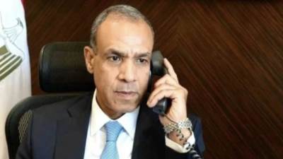 وزير الخارجية يهنئ دافيد لامى على تعيينه وزيرا للخارجية البريطانية