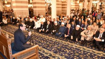 انطلاق احتفالية وزارة الأوقاف بالهجرة النبوية المشرفة بمسجد السيدة زينب