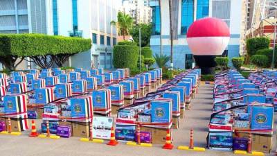 المنطقة الشمالية العسكرية تنظم حفل توزيع جهاز عرائس لـ 500 شاب وفتاة