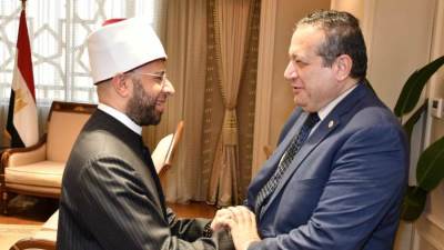 وزير الأوقاف ورئيس هيئة ضمان جودة التعليم يناقشان التعاون المشترك