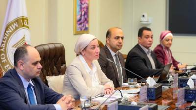 وزيرتا البيئة والتنمية المحلية تناقشان المستجدات الخاصة بعدد من ملفات التعاون المشترك