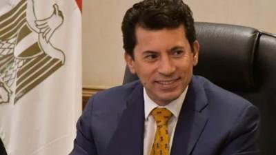 وزير الرياضة يوجه بتشكيل فريق من أعضاء اللجنة العليا للرياضيين لمتابعة حالة شذي نجم
