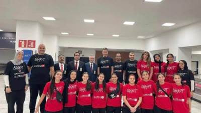 سفير مصر بالمكسيك يستقبل وفد المنتخب القومي لكرة السلة للآنسات تحت 17 سنة