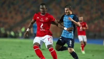 تعادل الأهلى وبيراميدز 1-1 بالشوط الأول فى قمة الدورى