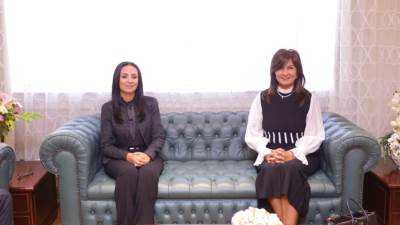 وزيرة التضامن تستقبل رئيس الأمانة الفنية للتحالف الوطني للعمل الأهلي التنموي