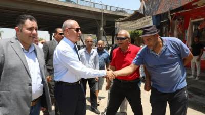 محافظ القاهرة يتابع أعمال رفع كفاءة الميادين والحدائق بالزاوية الحمراء وحدائق القبة