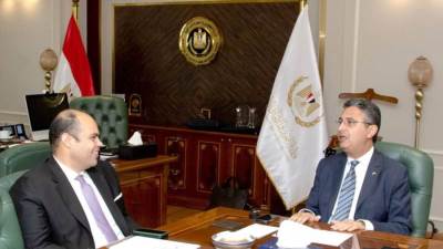 وزير التموين يبحث التعاون مع رئيس جهاز حماية المنافسة لمنع الممارسات الاحتكارية