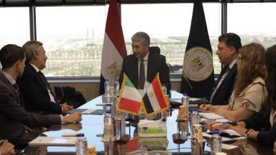 وزير السياحة والآثار وسفير إيطاليا بالقاهرة يبحثان آليات التعاون بين البلدين في مجال السياحة والآثار