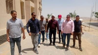 جولات ميدانية متواصلة لمسئولى المدن الجديدة لدفع أعمال تنفيذ مشروع "سكن لكل المصريين "