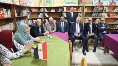 وزير التعليم ومحافظ الغربية يتفقدان مدرسة بدر السنيطى الثانوية ومدرسة محمد الخولى الابتدائية بطنطا
