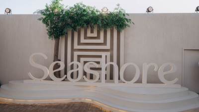 احمد سعد و جيسون ديرولو يحيان حفل إطلاق مشروع هايد بارك العقارية بالساحل الشمالي