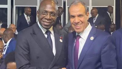 وزير الخارجية يلتقى مع وزير خارجية أنجولا على هامش أعمال القمة التنسيقية