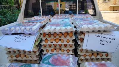 "الزراعة" تطرح كميات من بيض المائدة للبيع للمواطنين بسعر ١٢٠ جنيه للكرتونة في ٧ محافظات