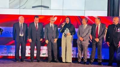 تكريم الزميلة أماني سمير بحفل استفتاء الأفضل 2024