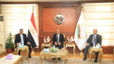 محافظ الجيزة يزور رئيس هيئة النيابة الإدارية 