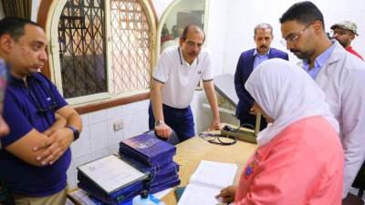 نائب وزير الصحة يتفقد عدد من وحدات الرعاية الأساسية بمحافظة سوهاج