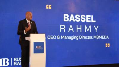 باسل رحمي: جهاز تنمية المشروعات يتبنى استراتيجية وطنية لدعم المشروعات المتوافقة مع أهداف التنمية المستدامة والاقتصاد الأخضر