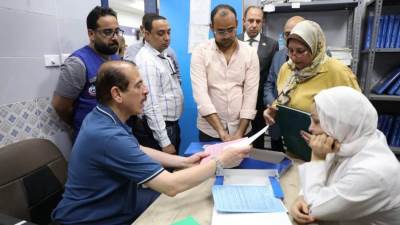 نائب وزير الصحة يتفقد مراكز طب الأسرة بالإدارة الصحية بديروط