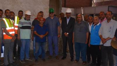 وزير قطاع الأعمال يتفقد "مصانع النحاس المصرية" بالإسكندرية ويبحث خطط التطوير