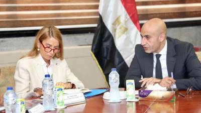 وزير التعليم يبحث مع مدير مكتب اليونسكو الإقليمي في القاهرة تعزيز سبل التعاون في المشروعات التعليمية