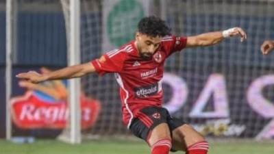 بعد حفل زفافه بيوم.. مروان عطية يظهر في مران الأهلي قبل مباراة المصري 