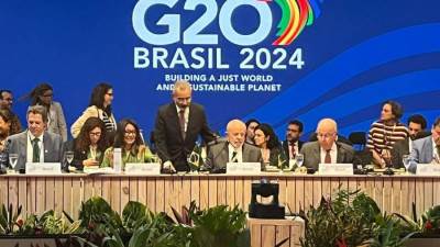 "المشاط" تُشارك في إطلاق التحالف العالمي ضد الجوع والفقر خلال اجتماع وزراء التنمية لمجموعة العشرين