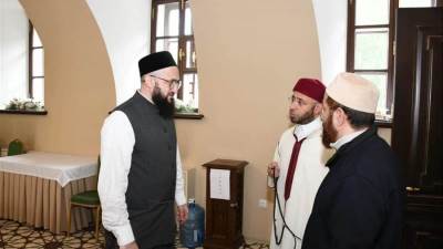 وزير الأوقاف يزور رئيس الإدارة الدينية لمسلمي تتارستان ومفتي الجمهورية