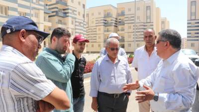 رئيس جهاز مدينة السادات يتفقد المشروعات الجارية تنفيذها بقطاعات الطرق والمرافق والإسكان 