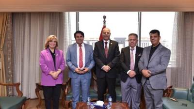 وزير العمل يستقبل وفدا من النقابة العامة للعاملين بالبترول والكيماويات الأردنية