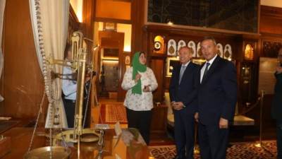 محافظ القاهرة يبحث مع بنك مصر سبل التعاون في مجال المشاركة المجتمعية