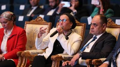  ياسمين فؤاد : نسعى لابتكار مسار  جديد يستهدف دعم وتمويل المشروعات الصناعية التى تواجه صعوبات وتحديات فى التمويل