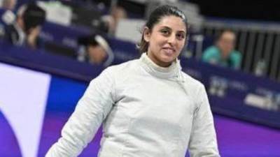 بطلة سلاح السيف.. سعيدة بتمثيل بلدي في أولمبياد فرنسا و أنا حامل وفوزت علي بطلة أمريكا