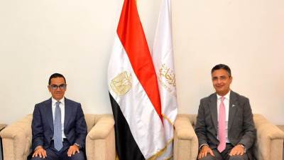 وزير التموين يستقبل وزير الاستثمار والتجارة الخارجية ويبحثان أوجه التعاون المشترك بين الوزارتين