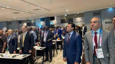 وزير الشباب والرياضة يشهد اجتماعات الجمعية العمومية لاتحاد اللجان الأولمبية الأفريقية"أنوكا"