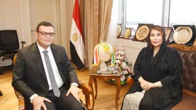 وزير الإسكان يستقبل سفيرة الإمارات للتهنئة بتوليه حقيبة الإسكان